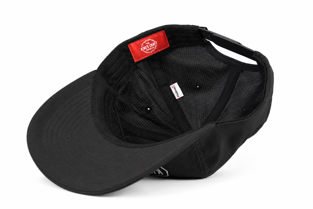 King's Craft Ripstop Snapback - Black